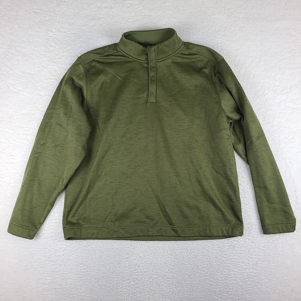 Walter Hagen Sweater Mens XL Olive Green Majors 11 Performance Tech Golf